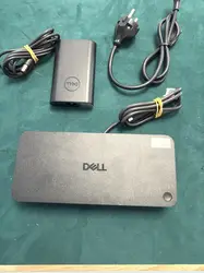 dell pro dock wd25 station d’accueil – usb-c avec charge 100w, prise en charge de 4 écrans, 2x dp 1.4, hdmi 2.1, 6 ports usb, ethe