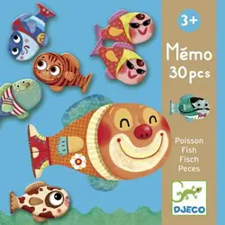 djeco mémo poisson