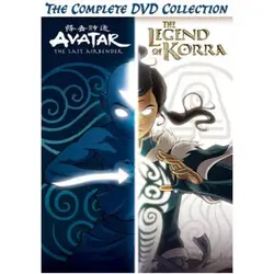 dvd avatar last airbender legend of korra - the complete dvd collection