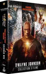 dvd dwayne johnson - collection 3 films : san andreas + rampage - hors de contrôle + black adam