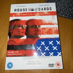 dvd house of cards the complete fifth season
