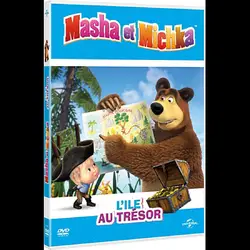 dvd masha et michka - l'île au trésor