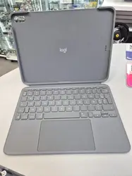 etui clavier logitech combo touch gris pour ipad air 11" (m2 et m3)