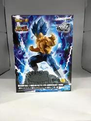 figurine - dragon ball z -dokkan battle - 6eme anniversaire vegeta blue