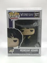 figurine funko pop - mercredi n°1577 - mercredi addams