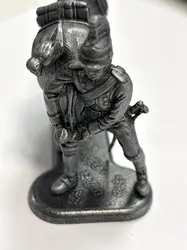 figurines en plomb soldats de la grande armée napoléonienne - cheval de dragon