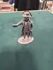 figurines en plomb soldats de la grande armée napoléonienne - voltigeur de la ligne, drapeau autrichien porté par le voltigeur de 