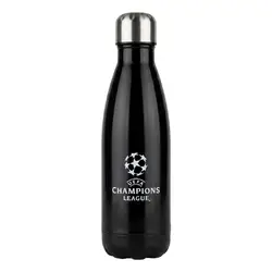 gourde métallique noir badgé oppo uefa champion league