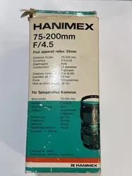 hanimex 200mm 1:4.5 objectif télé-objectif caméra lentille (m42)