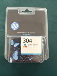 hp 304 - couleur (cyan, magenta, jaune) - original - blister - cartouche d'encre - pour amp 130; deskjet 26xx, 37xx; envy 50xx