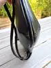 jacquemus sac le bisous perle en cuir noir lisse