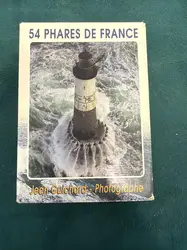 jeu de carte 54 cartes phares de france