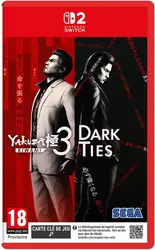 jeu nintendo switch 2 yakuza kiwami 3 & dark ties