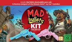jeu nintendo switch mad bullets bundle 2 revolvers + (code de téléchargement)