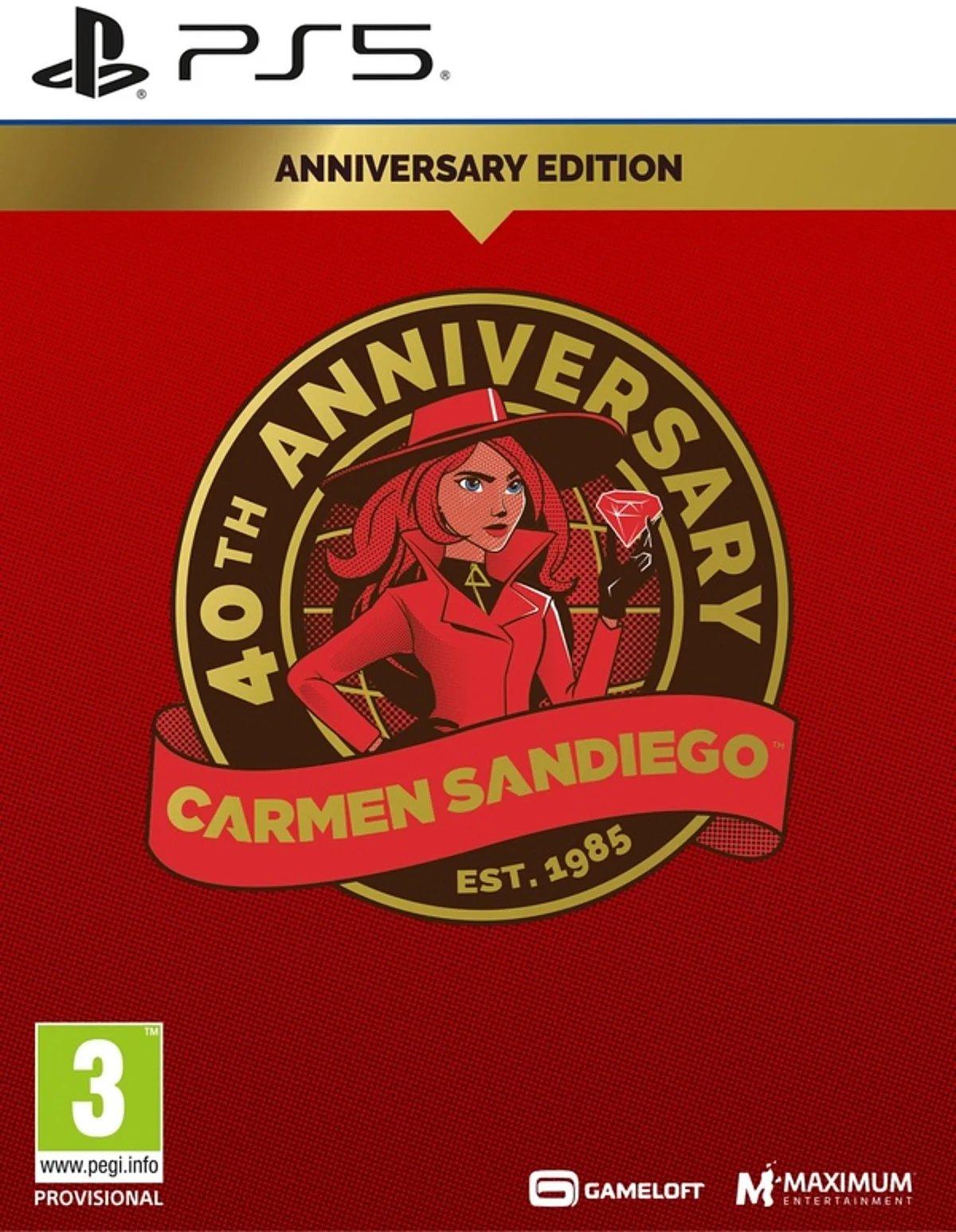Jeu PS5 Carmen Sandiego 40th Anniversary Edition PS5