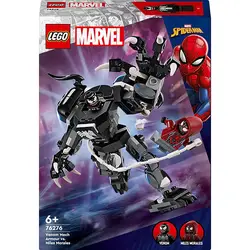 l’armure robot de venom contre miles morales