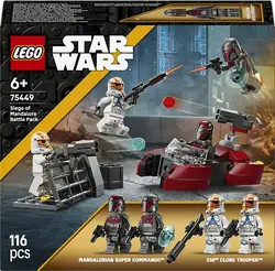 lego® star wars™ - pack de combat le siège de mandalore - 75449