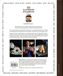 livre 60 classiques de la pâtisserie au nutella
