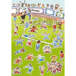 livre autocollants 100 % foot max et lili