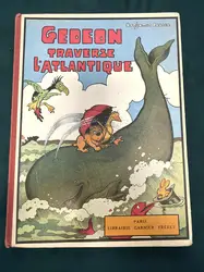 livre bd gedeon traverse l'atlantique