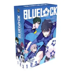 livre blue lock coffret t01 à t03