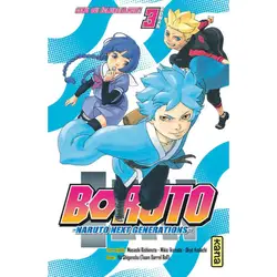 livre boruto - naruto next generations tome 3 : celui qui éclaire la nuit !