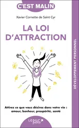 livre c'est malin poche : la loi d'attraction, c'est malin