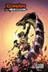 livre conan le barbare : le fléau du serpent
