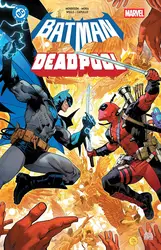 livre dc/marvel - deadpool/batman hardcover