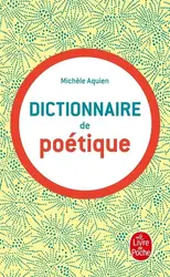 livre dictionnaire de poétique