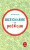 livre dictionnaire de poétique