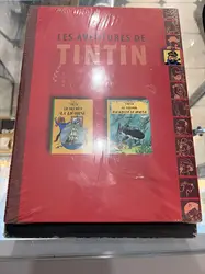 livre double album tintin edition france loisirs