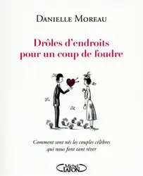 livre drôles d'endroits pour un coup de foudre