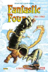 livre fantastic four : intégrale vol.1 : 1961 - 1962