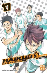 livre haikyu !! les as du volley tome 17