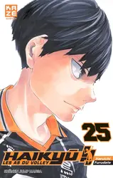 livre haikyu !! les as du volley tome 25