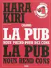 livre hara kiri 1960 - 1985 - la pub nous prend pour des cons ; la pub nous rend cons