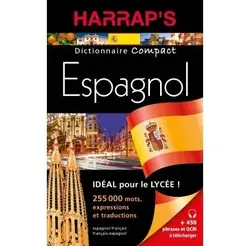 livre harrap's dictionnaire compact espagnol