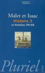livre histoire t.3 - les revolutions 1789 - 1848