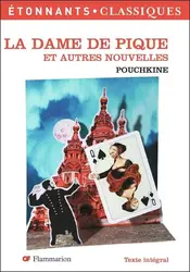 livre la dame de pique et autres nouvelles : le marchand de cercueils -  - la demoiselle - paysanne - la dame de pique