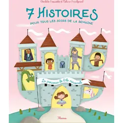 livre la princesse de l'île minuscule - 7 histoires pour tous les soirs de la semaine