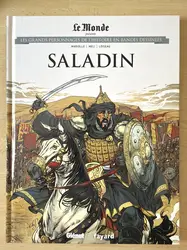 livre le monde volume 24 - saladin - les grands personnages de l'histoire en bandes dessinées