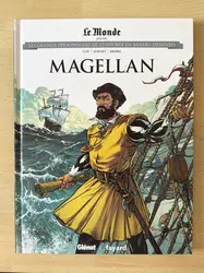 livre le monde volume 33 - magellan - les grands personnages de l'histoire en bandes dessinées