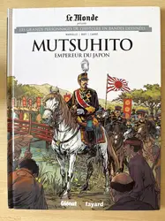 livre le monde volume 39 - mutsuhito empereur du japon - les grands personnages de l'histoire en bandes dessinées