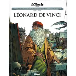 livre le monde volume 48 - léonard de vinci - les grands personnages de l'histoire en bandes dessinées