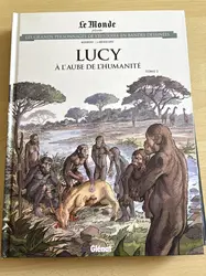 livre le monde volume 98 - lucy à l'aube de l'humanité tome 2 - les grands personnages de l'histoire en bandes dessinées