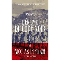 livre les enquêtes de nicolas le floch : l'énigme du code noir