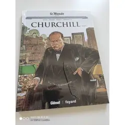livre les grands personnages de l'histoire en bandes dessinées titre de l'album * tome 14 - churchill - 2