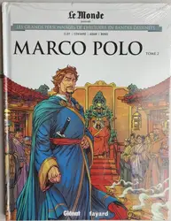livre les grands personnages de l'histoire en bandes dessinées titre de l'album * tome 22 - marco polo - 2