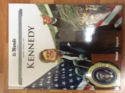 livre les grands personnages de l'histoire en bandes dessinées titre de l'album * tome 26 - kennedy
